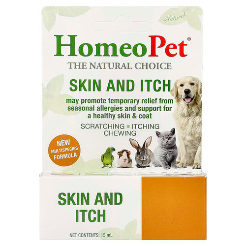 <img alt="HomeoPet, Skin and Itch, 15 ml" title="HomeoPet, Skin and Itch, 15 ml,898631000274"