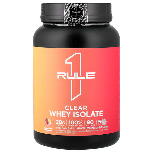 <img alt="Rule One Proteins, Clear Whey Isolate, Strawberry Lemonade, 1.52 lb (689 g)" title="Rule One Proteins, Clear Whey Isolate, Strawberry Lemonade, 1.52 lb (689 g),889714001929"