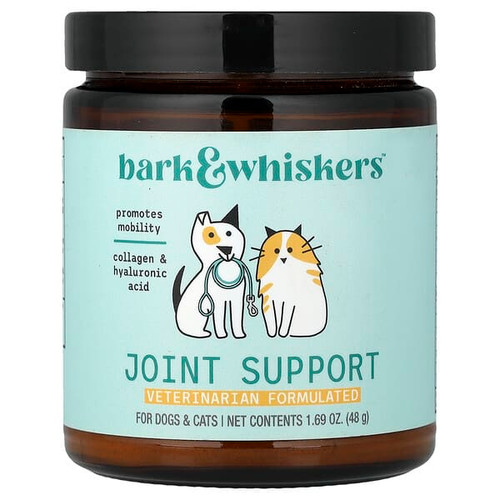 <img alt="Dr. Mercola, Bark & Whiskers, Joint Support, For Dogs & Cats, 1.69 oz (48 g)" title="Dr. Mercola, Bark & Whiskers, Joint Support, For Dogs & Cats, 1.69 oz (48 g),850026121148"