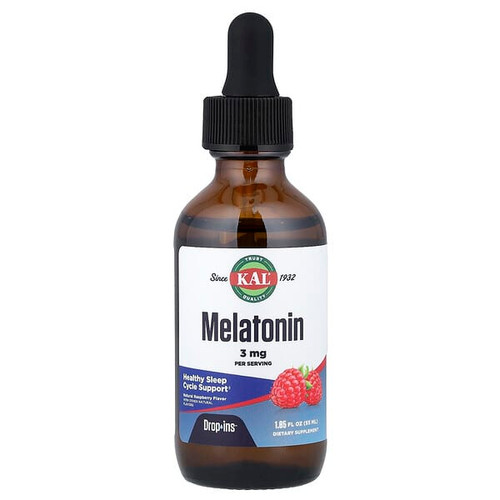 <img alt="KAL, Melatonin, Natural Raspberry, 1.85 fl oz (55 ml)" title="KAL, Melatonin, Natural Raspberry, 1.85 fl oz (55 ml),879452003354"