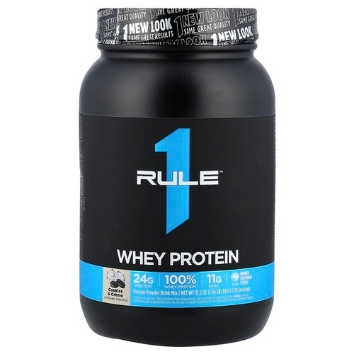 <img alt="Rule One Proteins, Whey Protein, Cookies & Creme, 1.95 lbs (884 g)" title="Rule One Proteins, Whey Protein, Cookies & Creme, 1.95 lbs (884 g),755571946874"