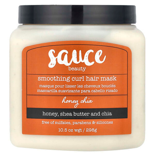 <img alt="Sauce Beauty, Smoothing Curl Hair Mask, Honey Chia, 10.5 oz (298 g)" title="Sauce Beauty, Smoothing Curl Hair Mask, Honey Chia, 10.5 oz (298 g),876634001696"