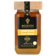 <img alt="Bee & You, WildFlower Raw Honey, 10.6 oz (300 g)" title="Bee & You, WildFlower Raw Honey, 10.6 oz (300 g),755571031143"
