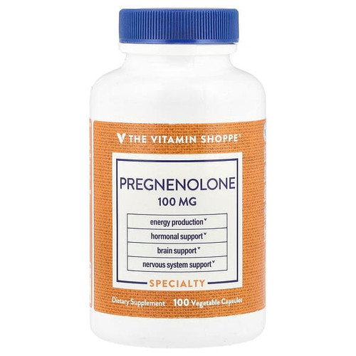 <img alt="The Vitamin Shoppe, Pregnenolone, 100 mg, 100 Vegetable Capsule" title="The Vitamin Shoppe, Pregnenolone, 100 mg, 100 Vegetable Capsule,850006815517"
