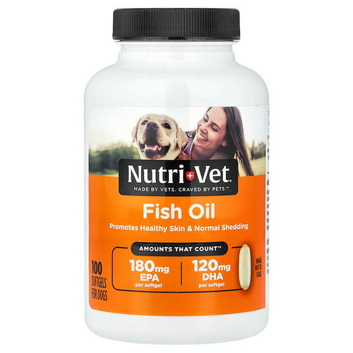 <img alt="Nutri-Vet, Fish Oil, For Dogs, 100 Softgels" title="Nutri-Vet, Fish Oil, For Dogs, 100 Softgels,631656610154"
