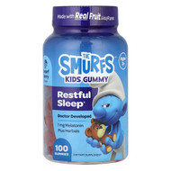 <img alt="The Smurfs, Kids Gummy, Restful Sleep, Ages 3+, Smurf Berry , 100 Gummies" title="The Smurfs, Kids Gummy, Restful Sleep, Ages 3+, Smurf Berry , 100 Gummies,879452000957"