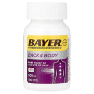 <img alt="Bayer, Back & Body Aspirin, 100 Coated Caplets" title="Bayer, Back & Body Aspirin, 100 Coated Caplets,850041914404"