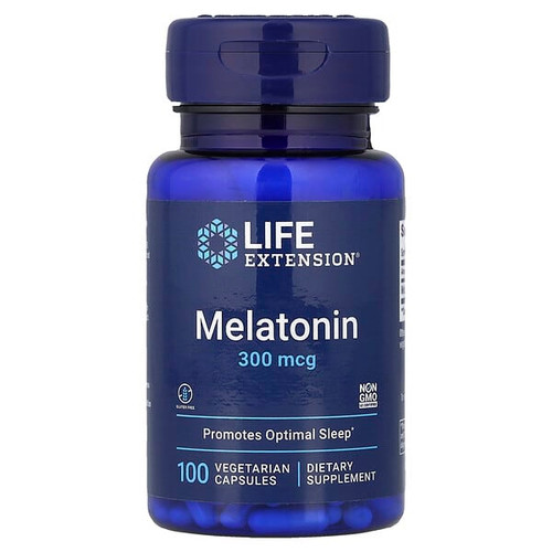 <img alt="Life Extension, Melatonin, 300 mcg, 100 Vegetarian Capsules" title="Life Extension, Melatonin, 300 mcg, 100 Vegetarian Capsules,743474910047"