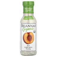 <img alt="Briannas, Organic Rich Poppy Seed Dressing, 10 fl oz (296 ml)" title="Briannas, Organic Rich Poppy Seed Dressing, 10 fl oz (296 ml),699097710901"