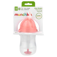<img alt="Munchkin, Any Angle, Weighted Straw Cup, 12 Months+, Pink, 10 oz (296 ml)" title="Munchkin, Any Angle, Weighted Straw Cup, 12 Months+, Pink, 10 oz (296 ml),087614025032"