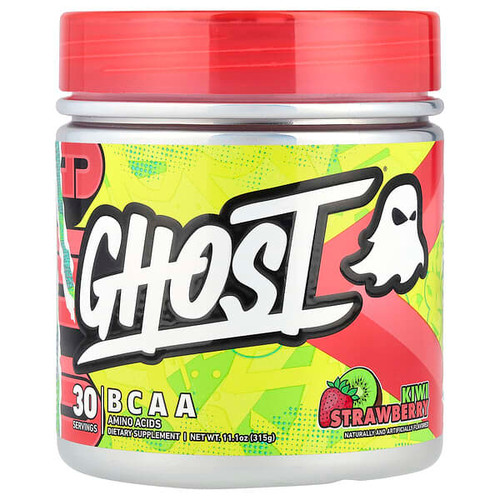 <img alt="Ghost, BCAA, Kiwi Strawberry, 11.1 oz (315 g)" title="Ghost, BCAA, Kiwi Strawberry, 11.1 oz (315 g),695342444034"