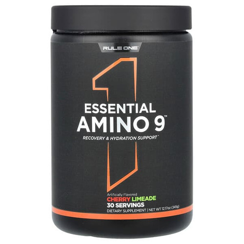 <img alt="Rule One Proteins, Essential Amino 9, Cherry Limeade, 12.17 oz (345 g)" title="Rule One Proteins, Essential Amino 9, Cherry Limeade, 12.17 oz (345 g),898220023967"