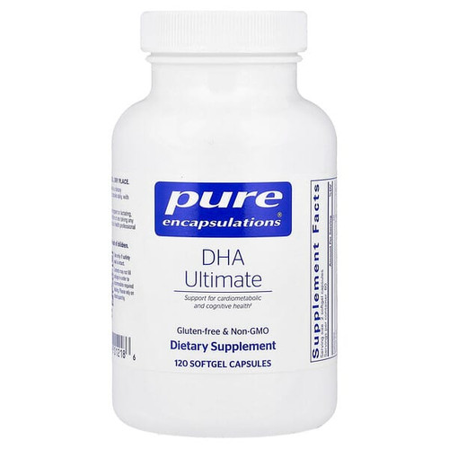 <img alt="Pure Encapsulations, DHA Ultimate, 120 Softgel Capsules" title="Pure Encapsulations, DHA Ultimate, 120 Softgel Capsules,854552007952"