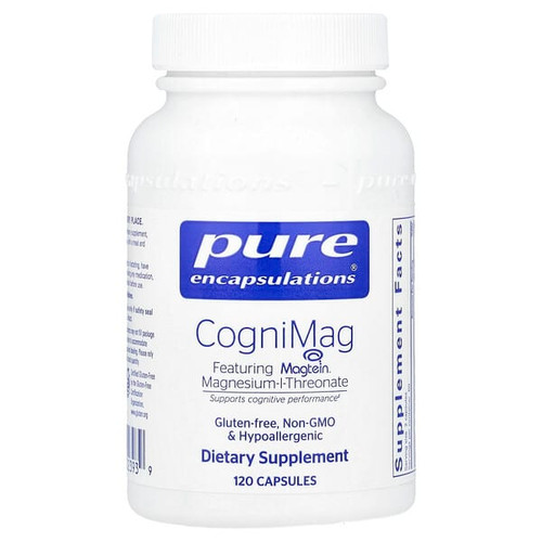 <img alt="Pure Encapsulations, CogniMag, 120 Capsules" title="Pure Encapsulations, CogniMag, 120 Capsules,810007521602"
