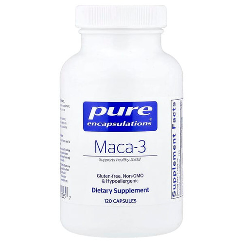 <img alt="Pure Encapsulations, Maca-3, 120 Capsules" title="Pure Encapsulations, Maca-3, 120 Capsules,755571920003"
