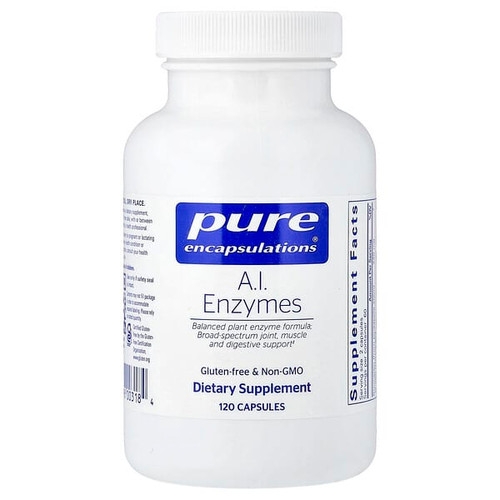 <img alt="Pure Encapsulations, A.I. Enzymes, 120 Capsules" title="Pure Encapsulations, A.I. Enzymes, 120 Capsules,855114000992"