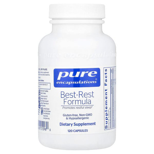 <img alt="Pure Encapsulations, Best-Rest Formula, 120 Capsules" title="Pure Encapsulations, Best-Rest Formula, 120 Capsules,9337213007108"
