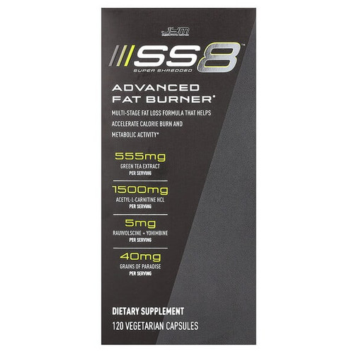 <img alt="JYM Supplement Science, SS8 Advanced Fat Burner, 120 Vegetarian Capsules" title="JYM Supplement Science, SS8 Advanced Fat Burner, 120 Vegetarian Capsules,755571961686"