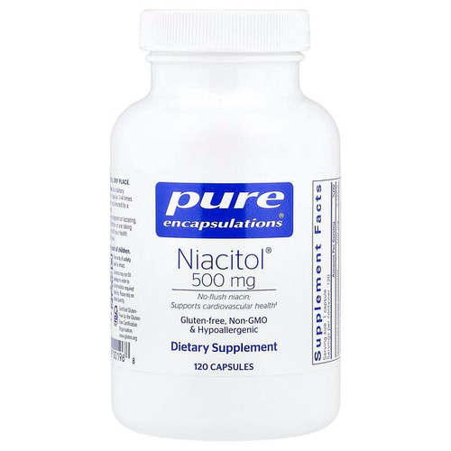 <img alt="Pure Encapsulations, Niacitol, 500 mg, 120 Capsules" title="Pure Encapsulations, Niacitol, 500 mg, 120 Capsules,628110068040"
