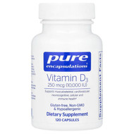 <img alt="Pure Encapsulations, Vitamin D3, 250 mcg (10,000 IU), 120 Capsules" title="Pure Encapsulations, Vitamin D3, 250 mcg (10,000 IU), 120 Capsules,850046337994"