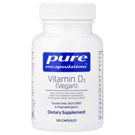 <img alt="Pure Encapsulations, Vitamin D3 Vegan, 120 Capsules (50 mcg (2,000 IU) per Capsule)" title="Pure Encapsulations, Vitamin D3 Vegan, 120 Capsules (50 mcg (2,000 IU) per Capsule),755571946850"