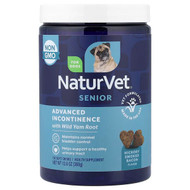 <img alt="NaturVet, Senior Advanced Incontinence with Wild Yam Root, For Dogs, Hickory Smoked Bacon, 120 Soft Chews, 12.6 oz (360 g)" title="NaturVet, Senior Advanced Incontinence with Wild Yam Root, For Dogs, Hickory Smoked Bacon, 120 Soft Chews, 12.6 oz (360 g),856645008686"