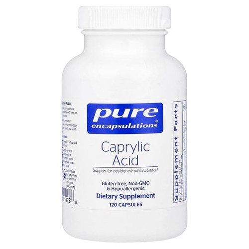 <img alt="Pure Encapsulations, Caprylic Acid, 120 Capsules" title="Pure Encapsulations, Caprylic Acid, 120 Capsules,"