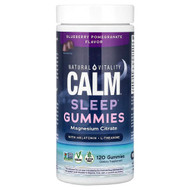 <img alt="Natural Vitality, Calm, Sleep Gummies With Melatonin + L-Theanine, Blueberry Pomegranate, 120 Gummies" title="Natural Vitality, Calm, Sleep Gummies With Melatonin + L-Theanine, Blueberry Pomegranate, 120 Gummies,"
