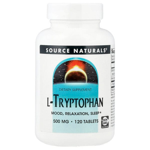 <img alt="Source Naturals, L-Tryptophan, 120 Tablets" title="Source Naturals, L-Tryptophan, 120 Tablets,"