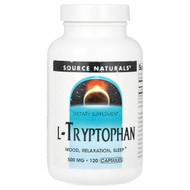 <img alt="Source Naturals, L-Tryptophan, 500 mg , 120 Capsules" title="Source Naturals, L-Tryptophan, 500 mg , 120 Capsules,"