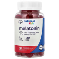 <img alt="Nutricost, Kids, Melatonin, Ages 4+, Strawberry, 1 mg, 120 Gummies" title="Nutricost, Kids, Melatonin, Ages 4+, Strawberry, 1 mg, 120 Gummies,"