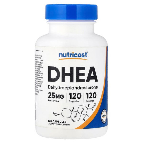 <img alt="Nutricost, DHEA, 25 mg, 120 Capsules" title="Nutricost, DHEA, 25 mg, 120 Capsules,"