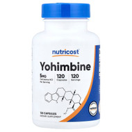 <img alt="Nutricost, Yohimbine, 5 mg, 120 Capsules" title="Nutricost, Yohimbine, 5 mg, 120 Capsules,"