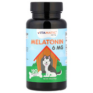 <img alt="Vitamatic, Pets, Melatonin, Beef, 6 mg, 120 Tablets" title="Vitamatic, Pets, Melatonin, Beef, 6 mg, 120 Tablets,"