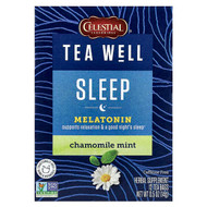<img alt="Celestial Seasonings, Tea Well, Sleep, Chamomile Mint, Caffeine Free, 12 Tea Bags, 0.5 oz (14 g)" title="Celestial Seasonings, Tea Well, Sleep, Chamomile Mint, Caffeine Free, 12 Tea Bags, 0.5 oz (14 g),"