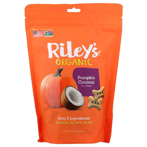 <img alt="Rileys Pets, Dog Treats, Pumpkin Coconut, 12 oz (340 g)" title="Rileys Pets, Dog Treats, Pumpkin Coconut, 12 oz (340 g),"
