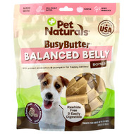 <img alt="Pet Naturals, BusyButter, Balanced Belly Bones, For Dogs Up To 26 lbs, Peanut Butter-Filled, 13 oz (368.5 g)" title="Pet Naturals, BusyButter, Balanced Belly Bones, For Dogs Up To 26 lbs, Peanut Butter-Filled, 13 oz (368.5 g),"