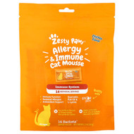 <img alt="Zesty Paws, Allergy & Immune Cat Mousse, For Cats, All Ages, Chicken, 14 Sachets 0.2 oz (6 g) Each" title="Zesty Paws, Allergy & Immune Cat Mousse, For Cats, All Ages, Chicken, 14 Sachets 0.2 oz (6 g) Each,"