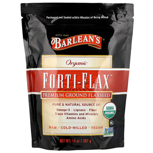 <img alt="Barleans, Organic Forti-Flax, Premium Ground Flaxseed, 14 oz (397 g)" title="Barleans, Organic Forti-Flax, Premium Ground Flaxseed, 14 oz (397 g),"