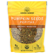 <img alt="Good Sense, Pumpkin Seeds Pepitas, Salted, Roasted, 14 oz (397 g)" title="Good Sense, Pumpkin Seeds Pepitas, Salted, Roasted, 14 oz (397 g),"