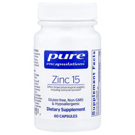 <img alt="Pure Encapsulations, Zinc 15, 60 Capsules (15 mg per Capsule)" title="Pure Encapsulations, Zinc 15, 60 Capsules (15 mg per Capsule),"