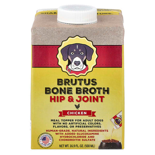 <img alt="Brutus Bone Broth, Hip & Joint, For Adult Dogs, Chicken, 16.9 fl oz (500 ml)" title="Brutus Bone Broth, Hip & Joint, For Adult Dogs, Chicken, 16.9 fl oz (500 ml),"