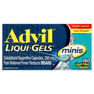 <img alt="Advil, Ibuprofen Liqui-Gels, Minis, 200 mg, 160 Liquid Filled Capsules" title="Advil, Ibuprofen Liqui-Gels, Minis, 200 mg, 160 Liquid Filled Capsules,"