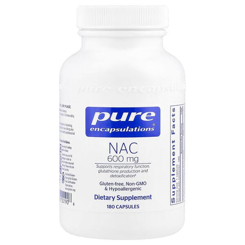 <img alt="Pure Encapsulations, NAC, 600 mg, 180 Capsules" title="Pure Encapsulations, NAC, 600 mg, 180 Capsules,"