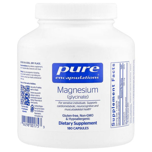 <img alt="Pure Encapsulations, Magnesium (Glycinate), 180 Capsules (120 mg per Capsule)" title="Pure Encapsulations, Magnesium (Glycinate), 180 Capsules (120 mg per Capsule),"