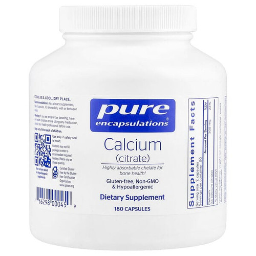 <img alt="Pure Encapsulations, Calcium (Citrate), 180 Capsules (150 mg per Capsule)" title="Pure Encapsulations, Calcium (Citrate), 180 Capsules (150 mg per Capsule),"