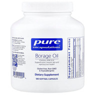 <img alt="Pure Encapsulations, Borage Oil, 180 Softgel Capsules" title="Pure Encapsulations, Borage Oil, 180 Softgel Capsules,"