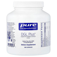<img alt="Pure Encapsulations, DGL Plus, 180 Capsules" title="Pure Encapsulations, DGL Plus, 180 Capsules,"