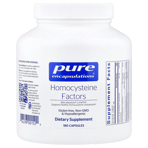 <img alt="Pure Encapsulations, Homocysteine Factors, 180 Capsules" title="Pure Encapsulations, Homocysteine Factors, 180 Capsules,"