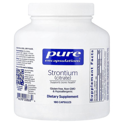<img alt="Pure Encapsulations, Strontium (Citrate), 180 Capsules (227 mg per Capsule)" title="Pure Encapsulations, Strontium (Citrate), 180 Capsules (227 mg per Capsule),"